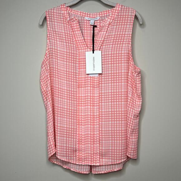 NWT 41 Hawthorn Breyson Sleeveless Shirt Size L Stitch Fix - Picture 6 of 11